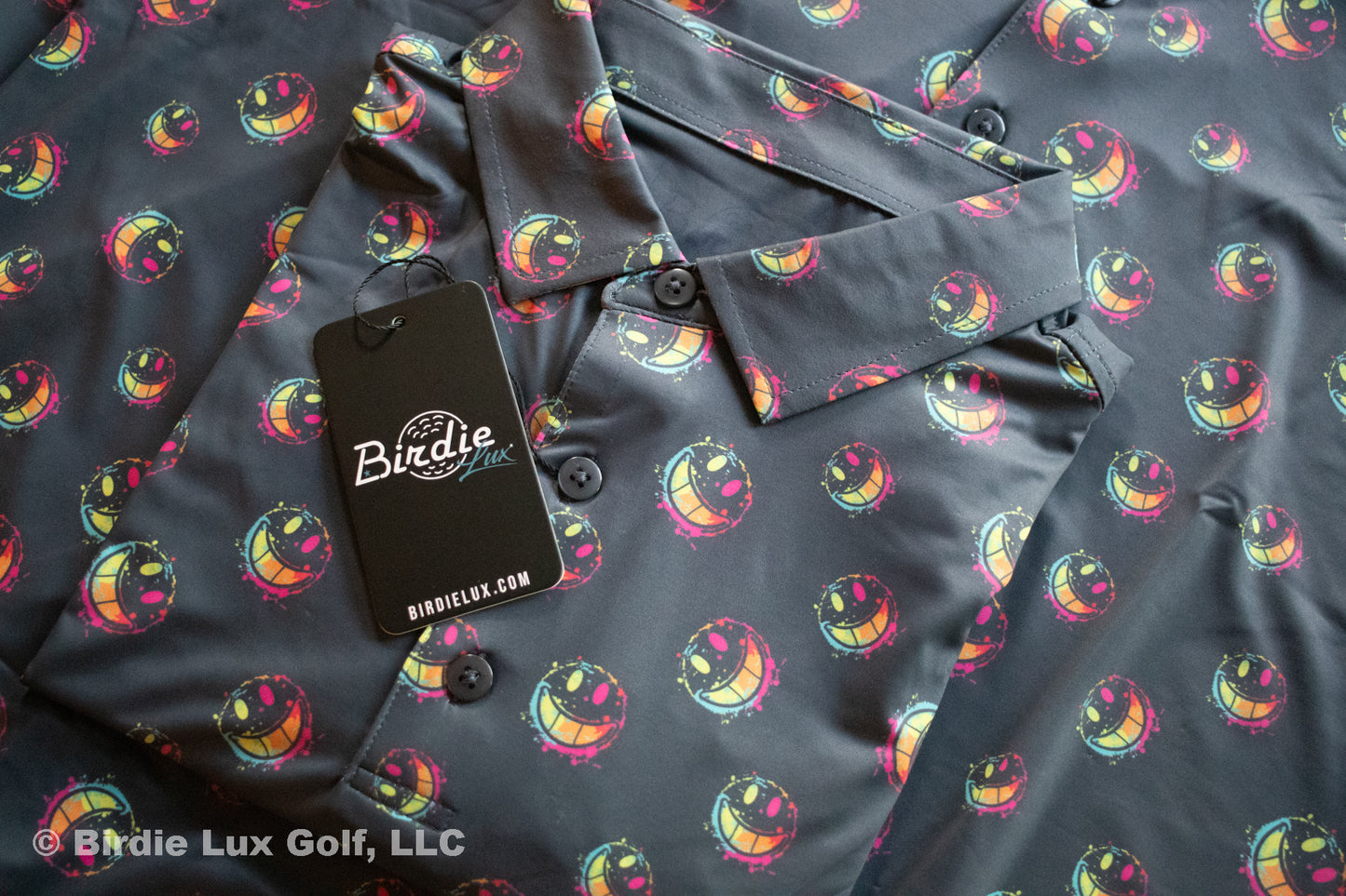 Colorful Smiles Men's Golf Polo