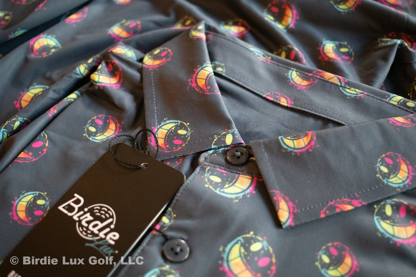 Colorful Smiles Men's Golf Polo