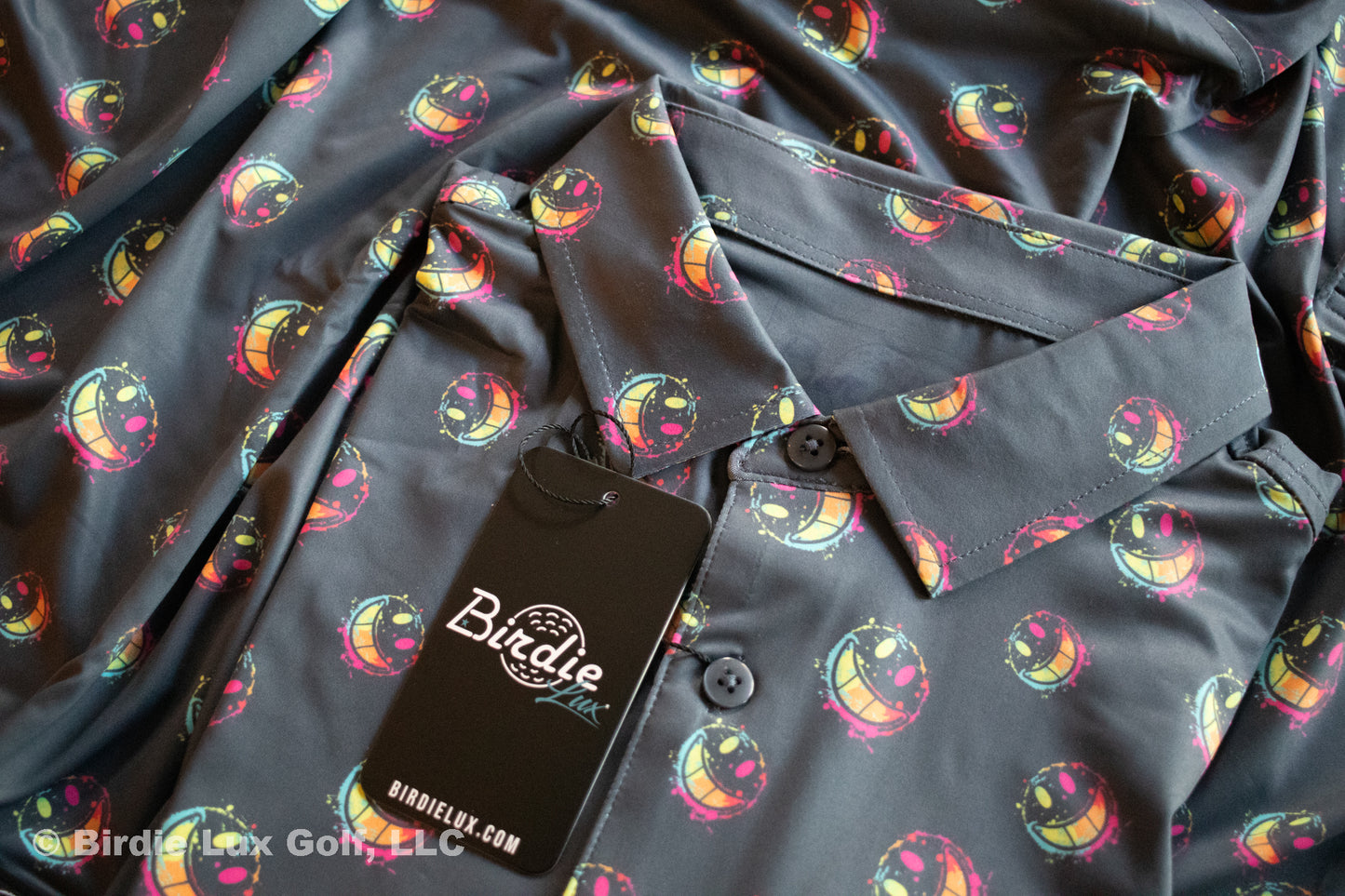 Colorful Smiles Men's Golf Polo